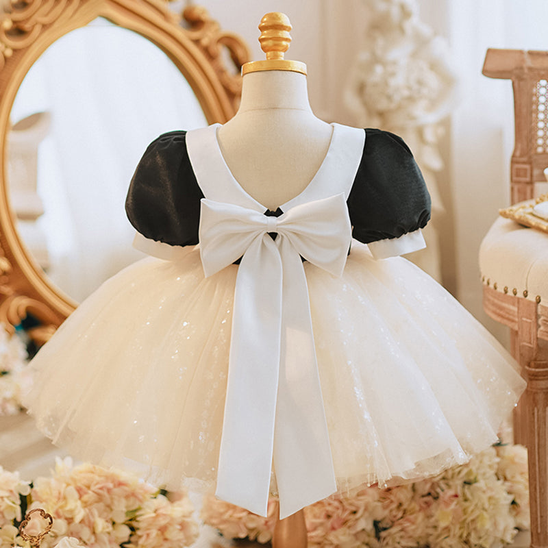 Elegant Summer Baby Girl Birthday Fluffy Party Princess Dress